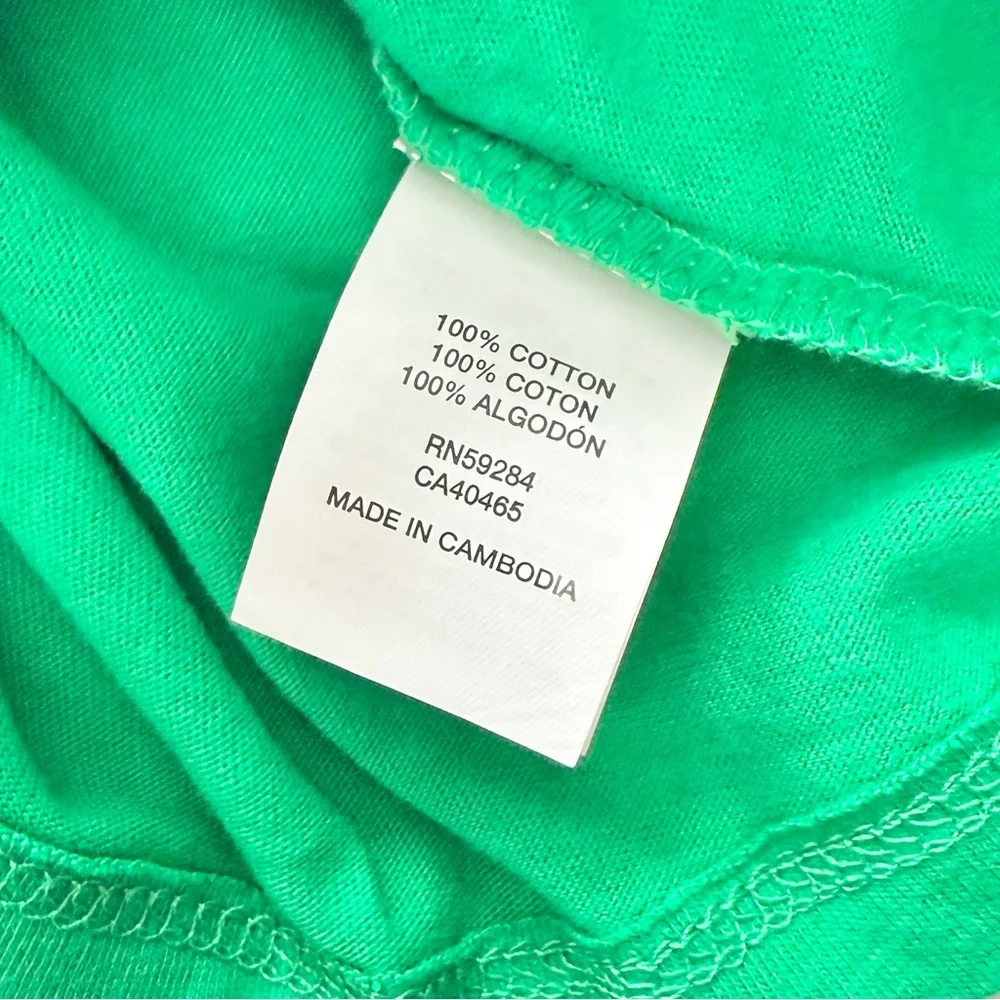 Children’s Place Daddy’s Lucky Girl Short Sleeve T-Shirt Green Size 3T